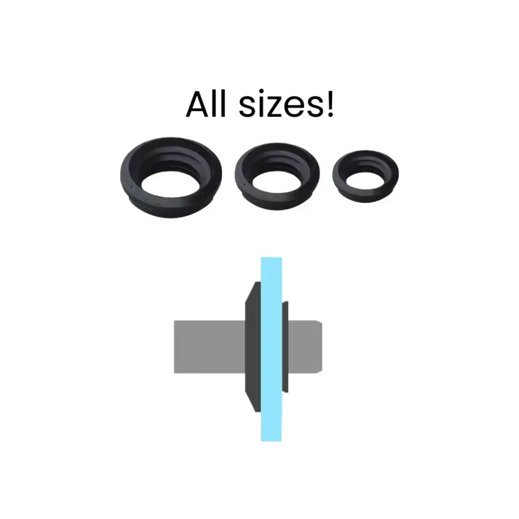 [OTH080] Junta Rubber Grommet - 1"